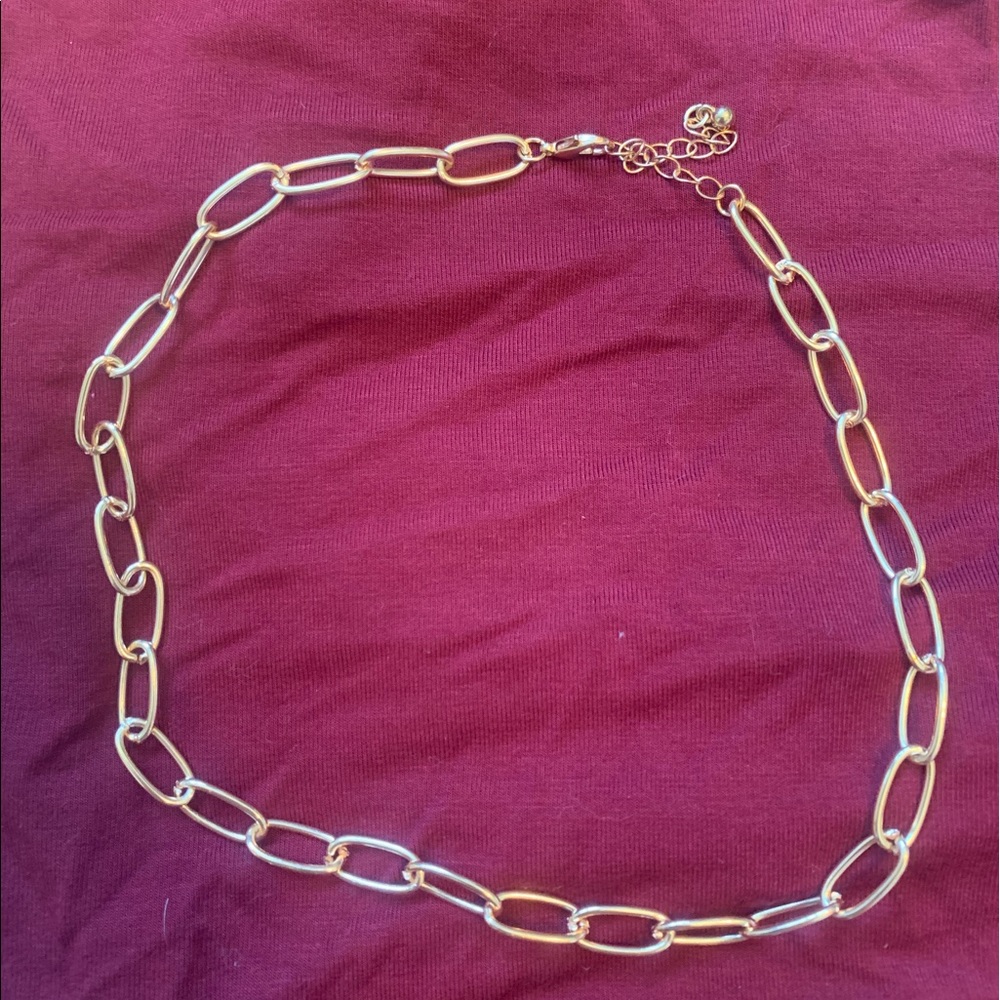 Two gold necklaces